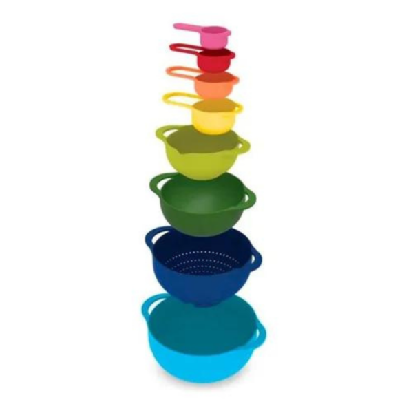 Set X 8 Bowls Mezcladores Joseph Duo Apilables Premium (Consultar precio)