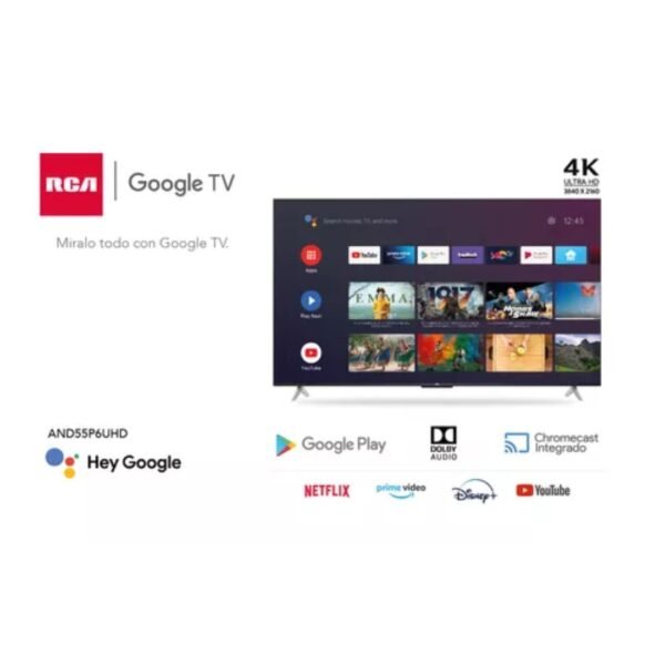 Smart Tv Rca 55 Uhd Hdr Google Tv And55p6uhd (CONSULTAR PRECIO) - Image 2