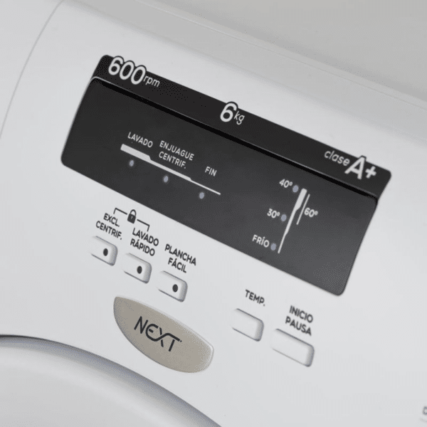 "LAVARROPAS DREAN MOD NEXT 6.06 ECO 6KG (CONSULTAR PRECIO OFERTA)600RPM" - Image 3