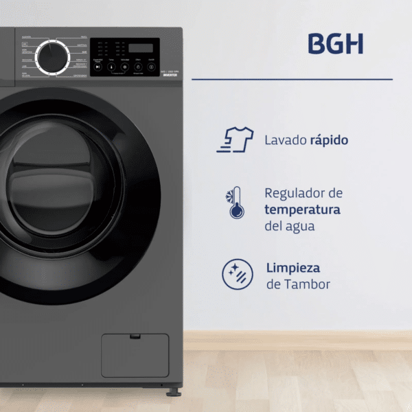 LAVARROPA BGH SILVER MOD BWFI06S24AC 6K (CONSULTAR PRECIO OFERTA) - Image 4
