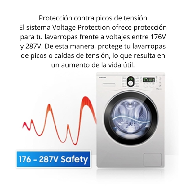 "LAVARROPAS SAMSUNG PLATA MOD WW65MON-HUU 6.5KG 1000RPM"  (CONSULTAR PRECIO OFERTA) - Image 2