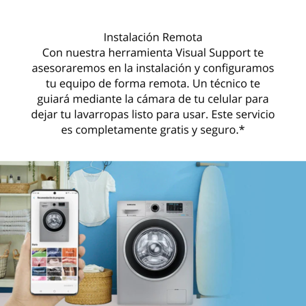 "LAVARROPAS SAMSUNG PLATA MOD WW65MON-HUU 6.5KG 1000RPM"  (CONSULTAR PRECIO OFERTA) - Image 6