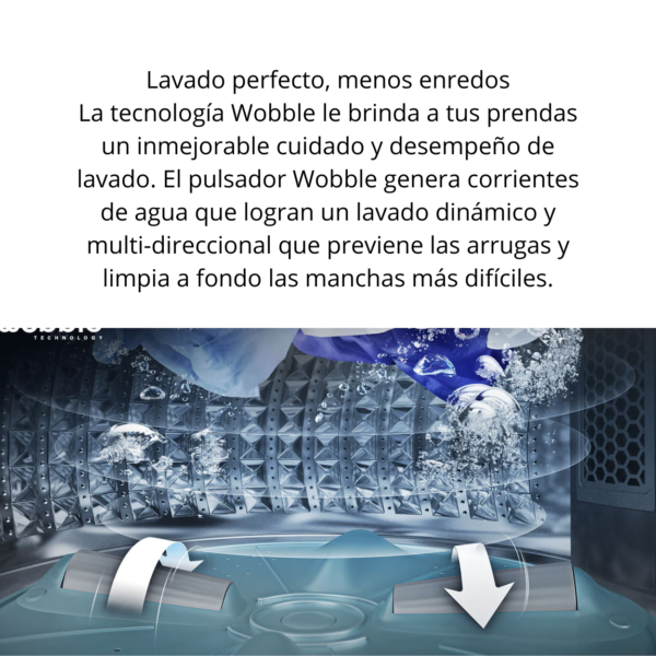 "LAVARROPAS SAMSUNG MOD WA70F5S4UDW7KG 700RPM" (CONSULTAR PRECIO OFERTA) - Image 3