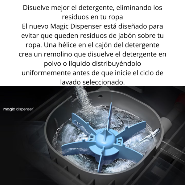 "LAVARROPAS SAMSUNG MOD WA70F5S4UDW7KG 700RPM" (CONSULTAR PRECIO OFERTA) - Image 5